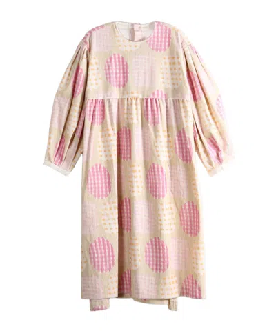 Comme Des Garçons Long-sleeved Dress In Neutral
