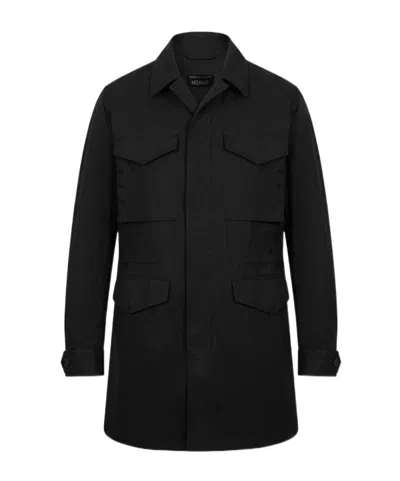 Comme Des Garçons Long-sleeved Jacket In Black