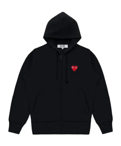 Comme Des Garçons Long-sleeved Sweatshirt In Black