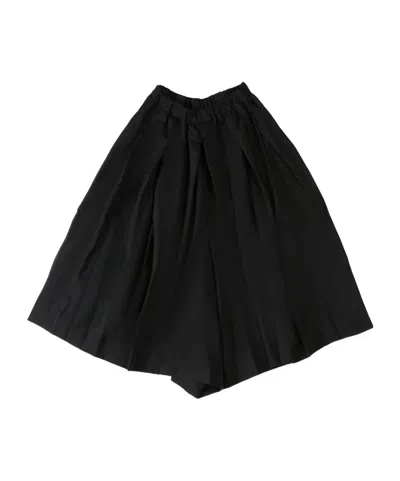 Comme Des Garçons Loose Wide Leg Pant In Black