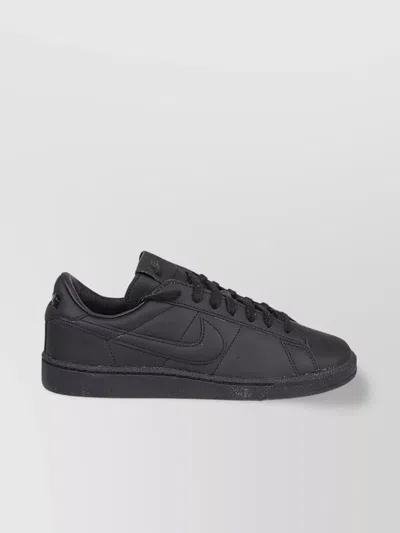 COMME DES GARÇONS LOW TOP RUBBER SOLE SNEAKERS