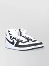 Comme Des Garçons Low Top Sneakers Contrast Panels In White