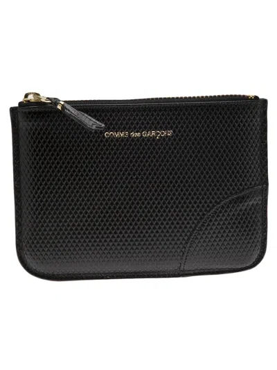 Comme Des Garçons 'luxury Group' Zip Purse In Black