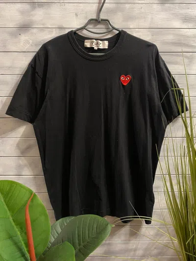 Pre-owned Comme Des Garçons Luxury T-shirt . Cdg Japanese Style In Black