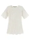 Comme Des Garçons Comme Des Garcons Macramé T-shirt In White