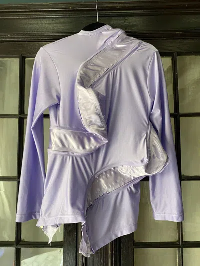 Pre-owned Comme Des Garçons Mainline Ad2018 Longsleeve In Purple