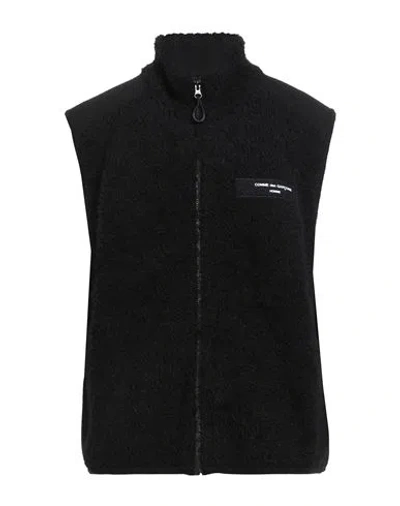 COMME DES GARÇONS COMME DES GARÇONS MAN CARDIGAN BLACK SIZE M WOOL, POLYESTER