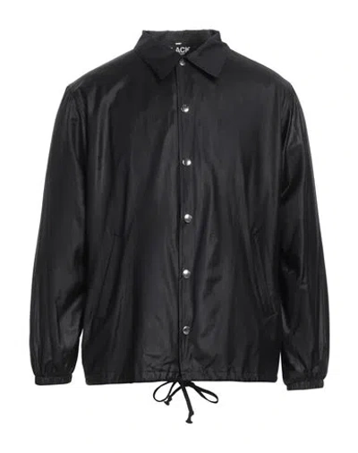 Comme Des Garçons Black Man Jacket Black Size Xl Triacetate, Cellulose, Polyurethane