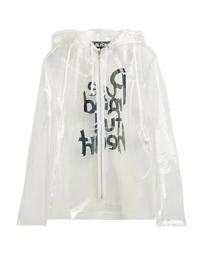 Comme Des Garçons Man Jacket Transparent Size Xl Polyurethane In White