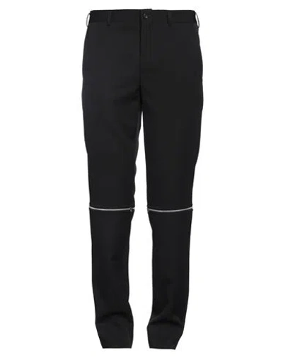 Comme Des Garçons Man Pants Black Size L Wool
