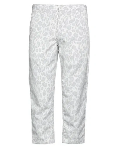 Comme Des Garçons Man Pants Light Grey Size L Polyester In Grey