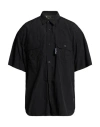 Comme Des Garçons Man Shirt Black Size L Nylon