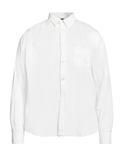 Comme Des Garçons Man Shirt White Size M Polyester