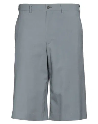 Comme Des Garçons Man Shorts & Bermuda Shorts Grey Size L Wool