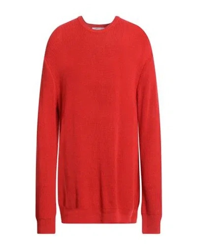 Comme Des Garçons Man Sweater Red Size S Acrylic