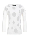Comme Des Garçons Man Sweater White Size M Acrylic In White