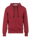 Comme Des Garçons Man Sweatshirt Burgundy Size M Polyester In Red