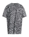 Comme Des Garçons Man T-shirt Black Size L Polyester In Black