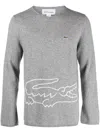 Comme Des Garçons Comme Des Garcons Wool Sweater In Grey