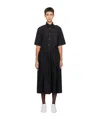 Comme Des Garçons Medium-length Skirt With Braces In Black