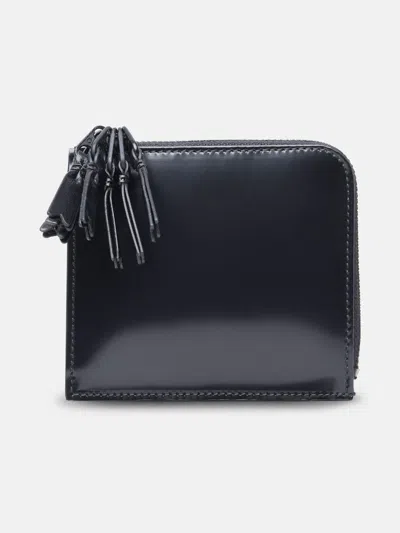 Comme Des Garçons 'medley' Black Leather Wallet