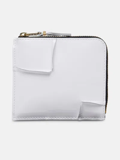Comme Des Garçons 'medley' White Leather Wallet