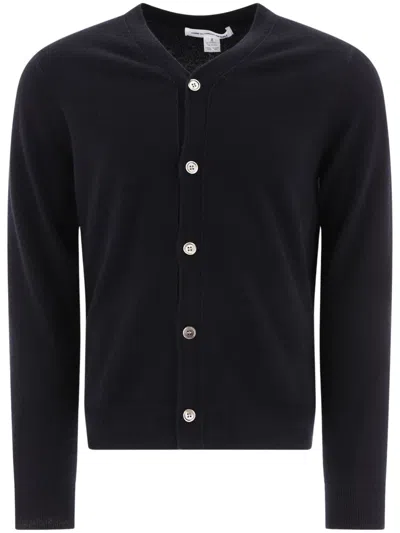 Comme Des Garçons Comme Des Garcons Men's 100% Wool Sweater In Black