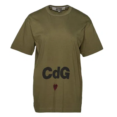 Comme Des Garçons Men And Women Tee Pack In Green