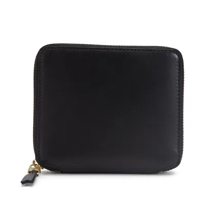 Pre-owned Comme Des Garçons Men's Comme Des Garcons Sa2100 Classic Plain Wallet In Black