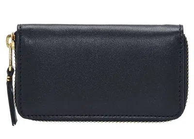 Pre-owned Comme Des Garçons Men's Comme Des Garcons Sa410x Classic Wallet In Navy Blue