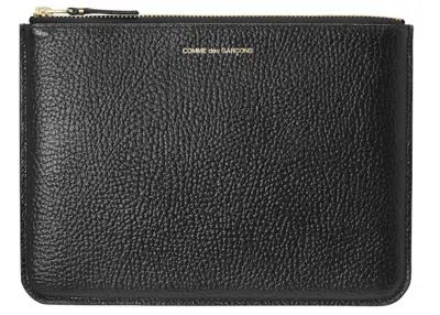 Pre-owned Comme Des Garçons Men's Comme Des Garcons Sa5100mi Colour Inside Wallet /blue In Black