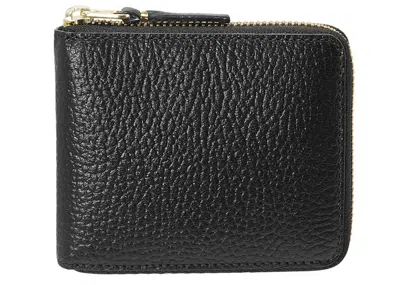 Pre-owned Comme Des Garçons Men's Comme Des Garcons Sa7100mi Colour Inside Wallet /blue In Black