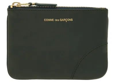Pre-owned Comme Des Garçons Men's Comme Des Garcons Sa8100 Classic Wallet In Bottle Green