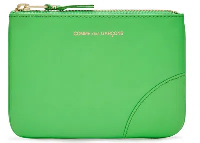 Pre-owned Comme Des Garçons Men's Comme Des Garcons Sa8100c Colour Plain Wallet In Green