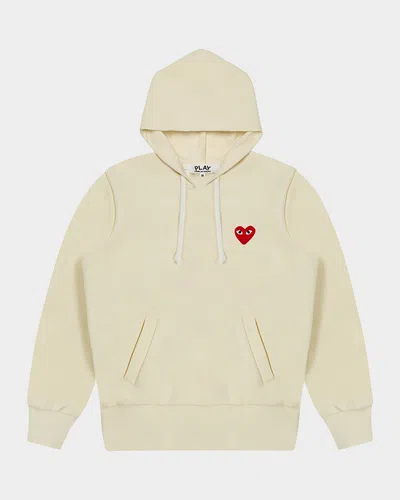 COMME DES GARÇONS MEN'S PLAY HEART PULLOVER HOODIE
