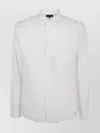 Comme Des Garçons Men's Textured Front Long Sleeves Shirt In White