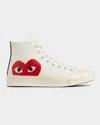 Comme Des Garçons Men's X Converse All Star Chuck Taylor '70 High-top Sneakers In White
