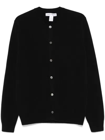 Comme Des Garçons Mens Cardigan Knit Clothing In Black