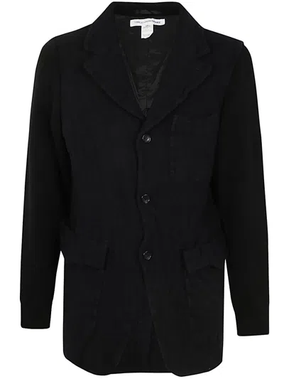 Comme Des Garçons Mens Jacket Woven Clothing In Blue