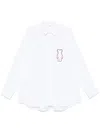 Comme Des Garçons X Medicom Toy Logo-print Shirt In White