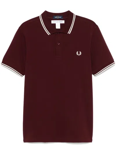 Comme Des Garçons Polo In Red