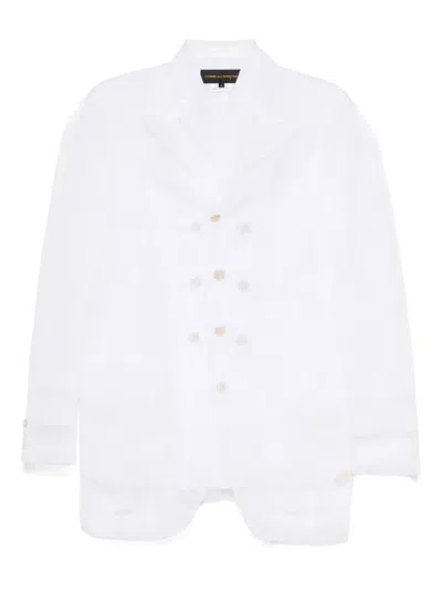 Comme Des Garçons Sakko Aus Mesh