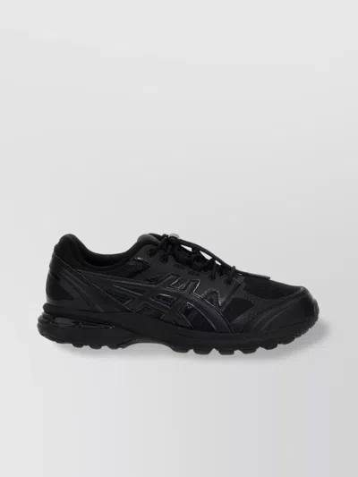 Comme Des Garçons Mesh Upper Reinforced Heel Sneakers In Black