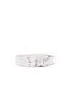 COMME DES GARÇONS METALLIC LEATHER BELT