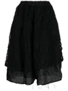 COMME DES GARÇONS COMME DES GARÇONS MID-LENGTH SKIRT COMME DES GARÇONS