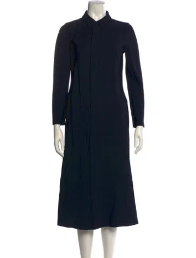Pre-owned Comme Des Garçons Midi Length Dress In Black