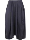 Comme Des Garçons Midi Skirt Clothing In Blue