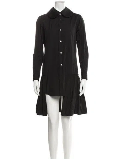 Pre-owned Comme Des Garçons Mini Dress In Gray