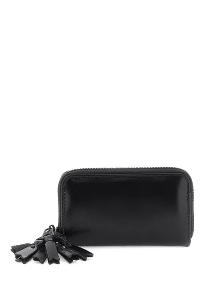 Comme Des Garçons Mini Multi-zip Wallet With In Black