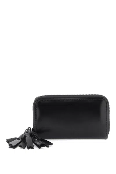 Comme Des Garçons Mini Multi-zip Wallet With In Nero
